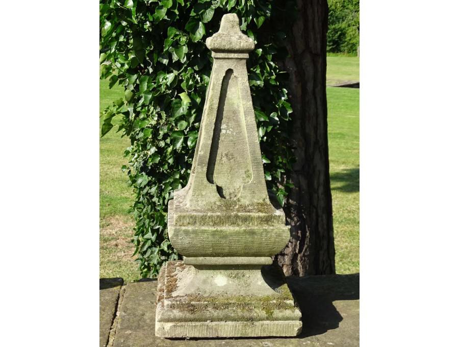 Antique Sandstone Obelisk
