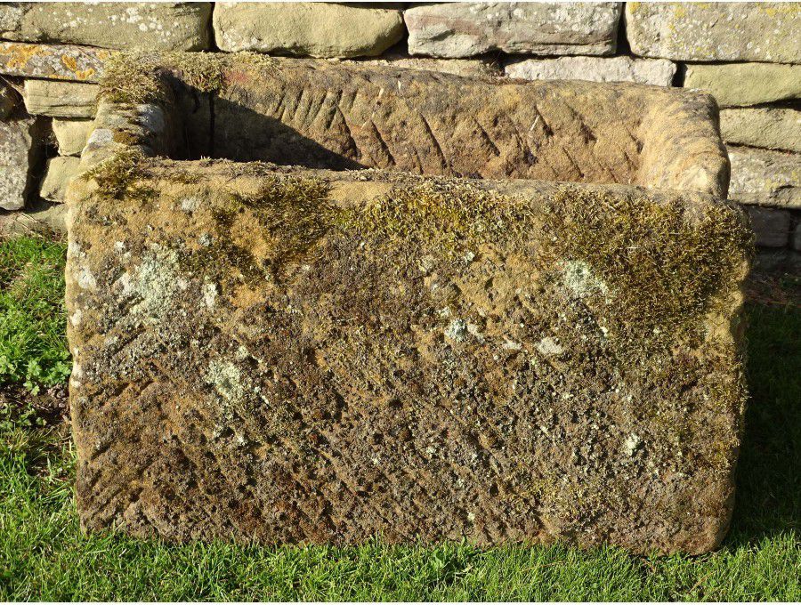 Antique York Stone Trough