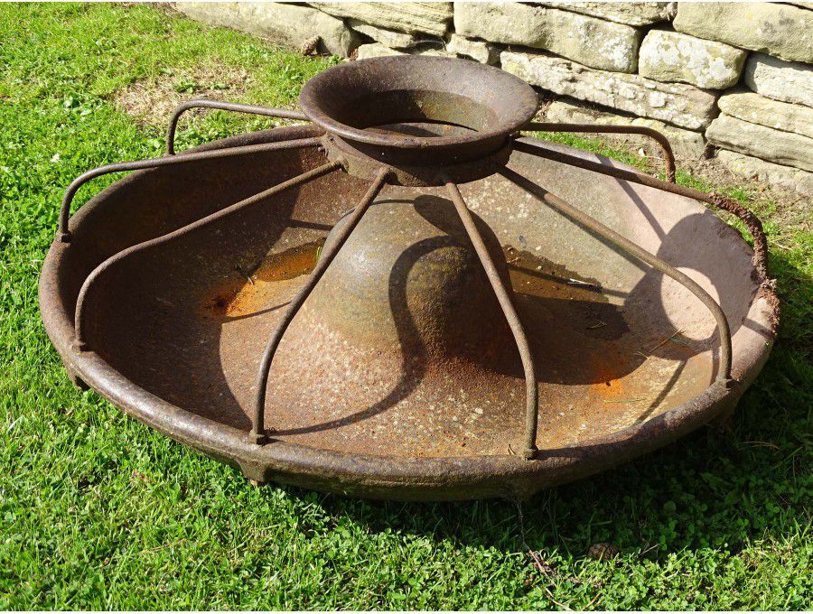 Antique 'Mexican Hat' Planter