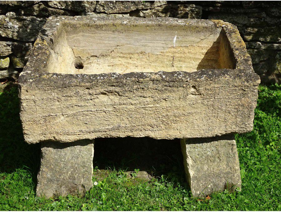 Antique Limestone Trough