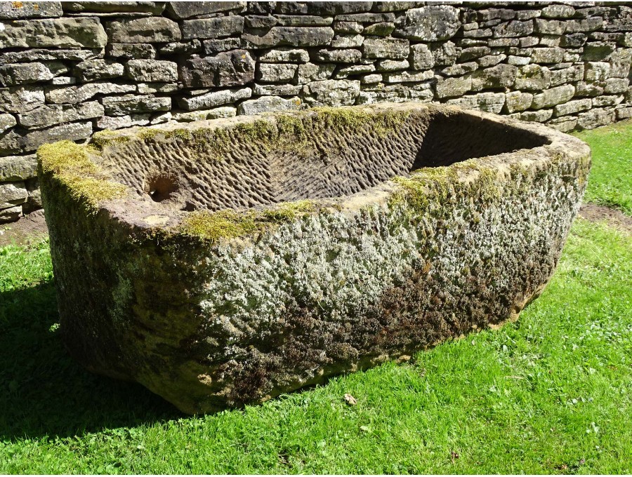 Antique York Stone Trough
