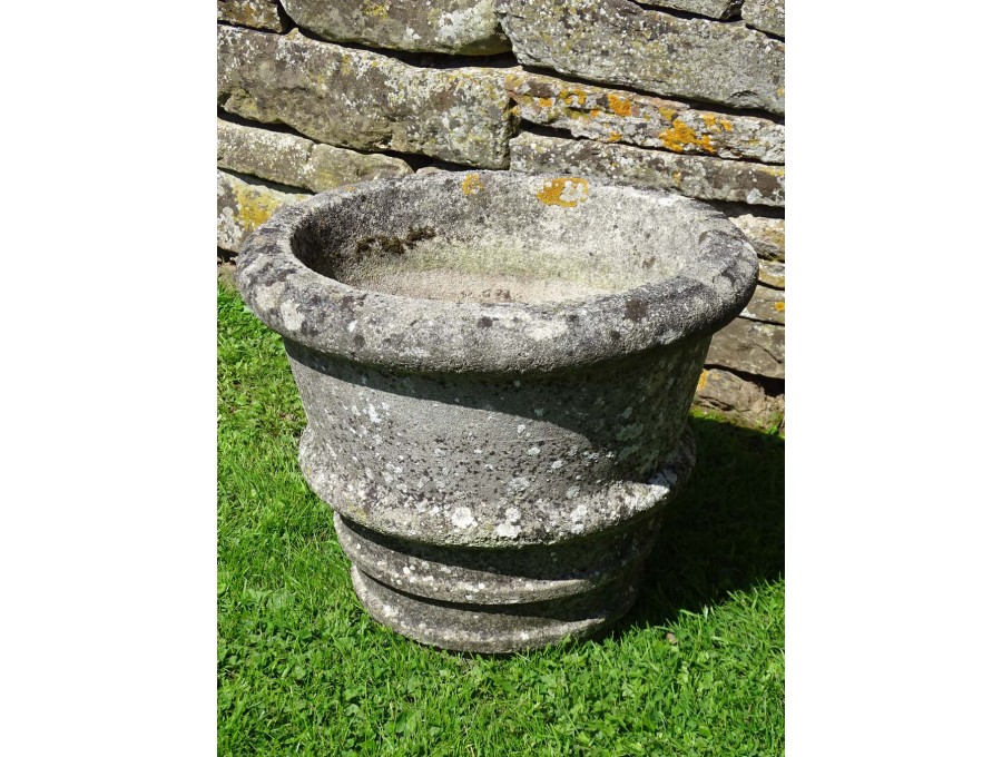 Weathered Composition Stone Planter