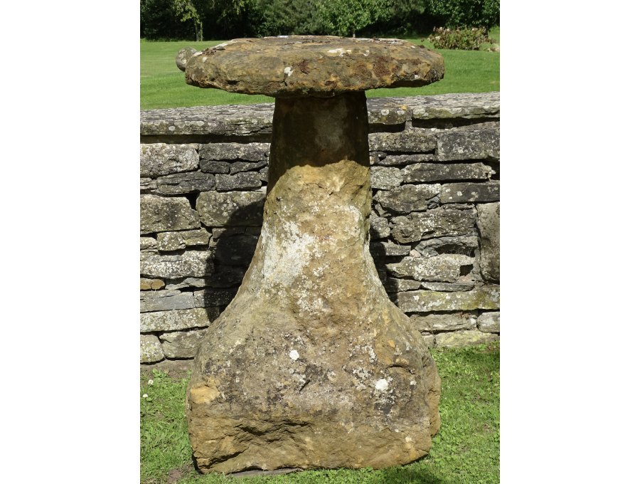 Large Antique Staddle Stone