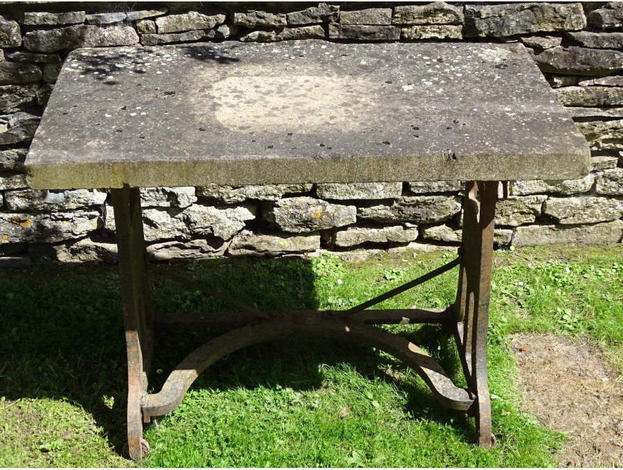 Salvaged Garden Table