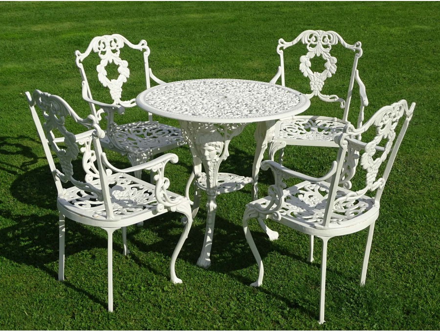 Aluminium Dining Set (Set of Four)