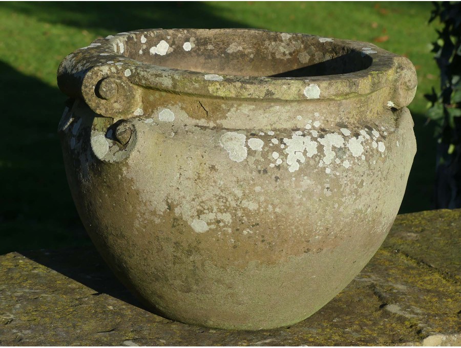 Vintage Compton Pottery Scroll Pot