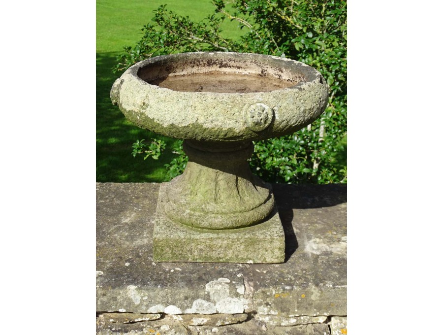 Vintage Garden Birdbath