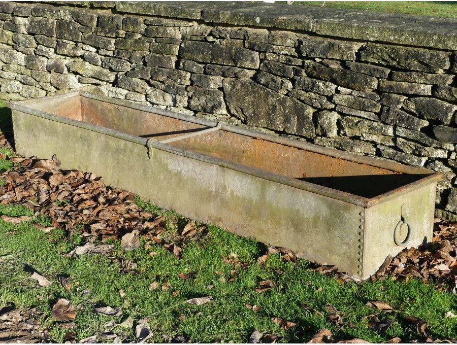 Vintage Galvanised Iron Trough