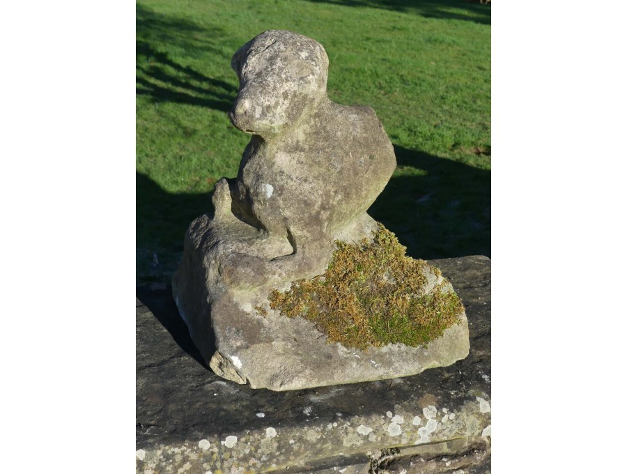 Carved Stone Dog