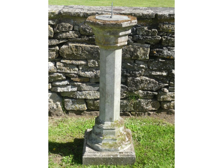 Weathered Garden Sundial