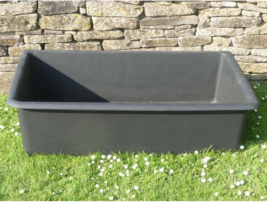 Large Vintage Iron Sink