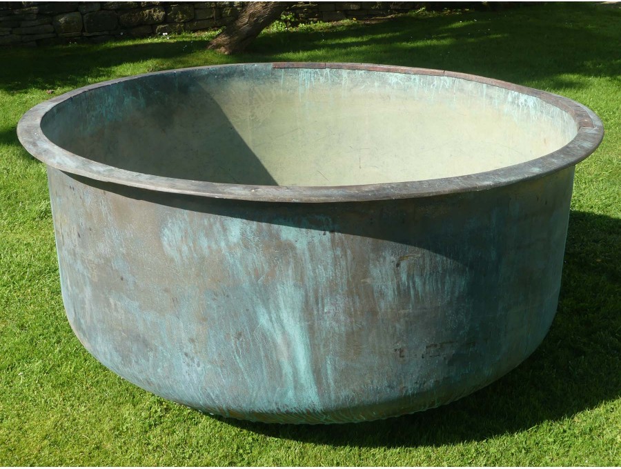 Very Large Copper Planter