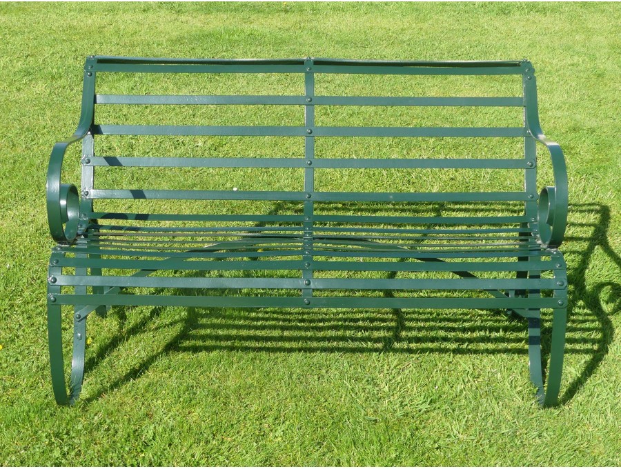 Wrought Iron Garden Bench