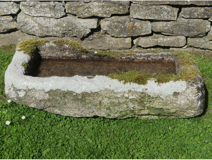 Antique Granite Water Trough