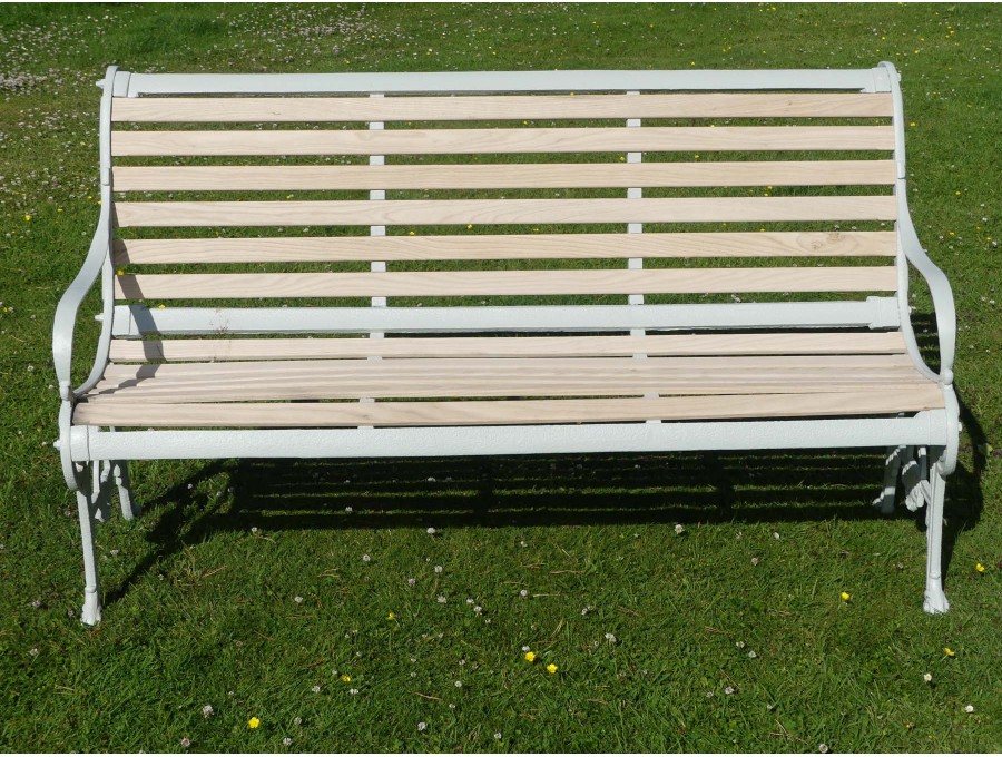 Antique Cast Iron Bench