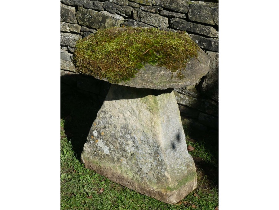 Antique Limestone Staddle Stone
