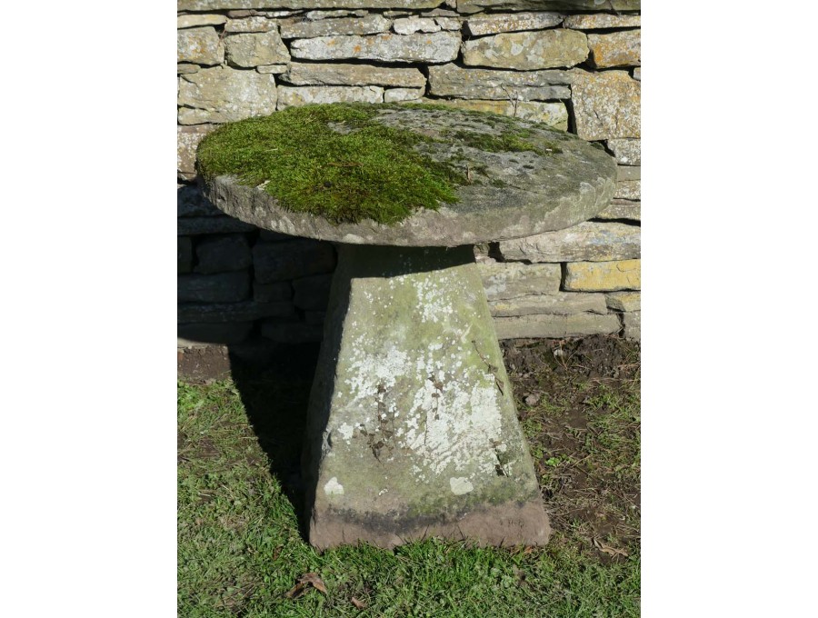 Antique Limestone Staddle Stone