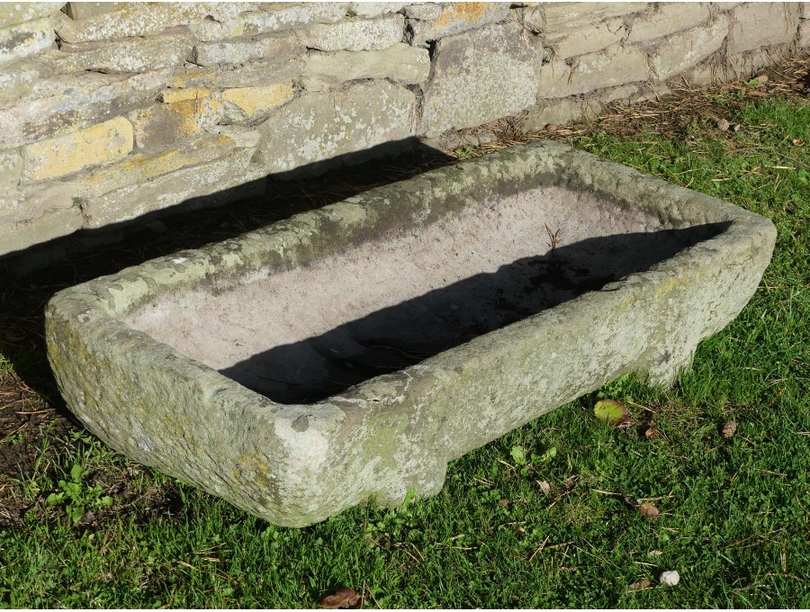 Oval Sandstone Trough/Planter
