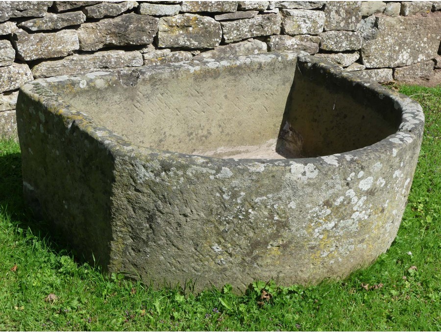 Large Bow Front Trough