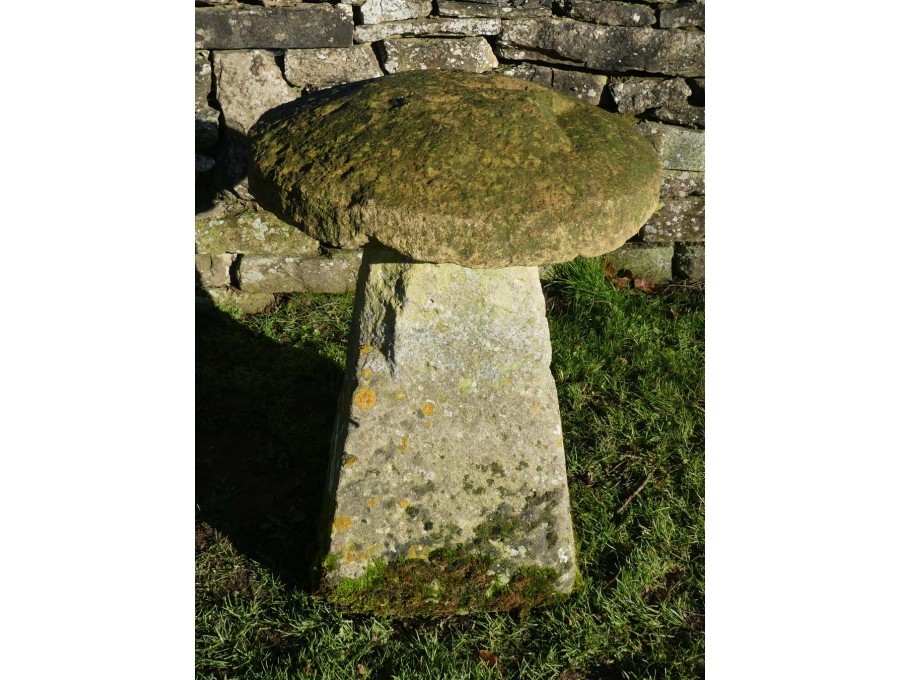 Antique Limestone Staddle Stone