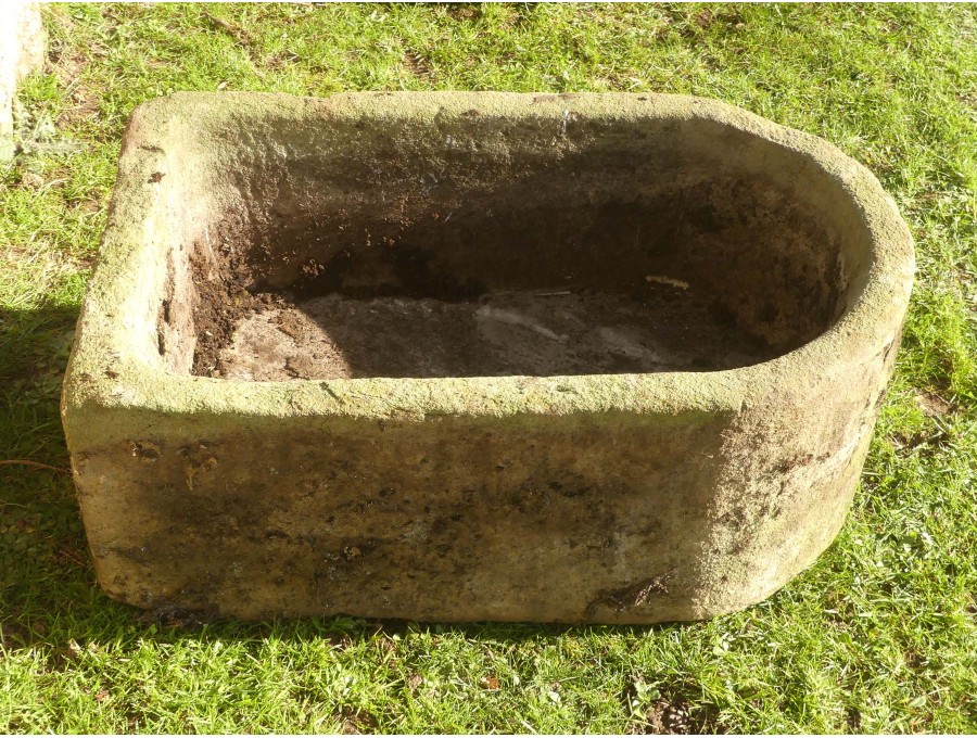 Antique Bow Fronted Trough