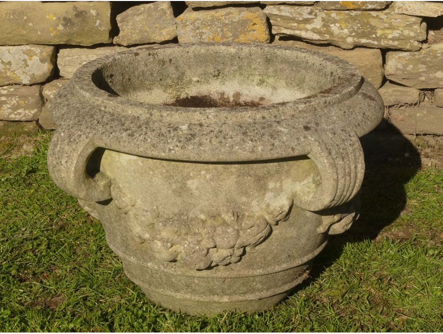 Weathered Garden Planter