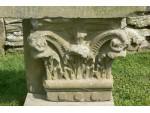 Old Stone Garden Bench