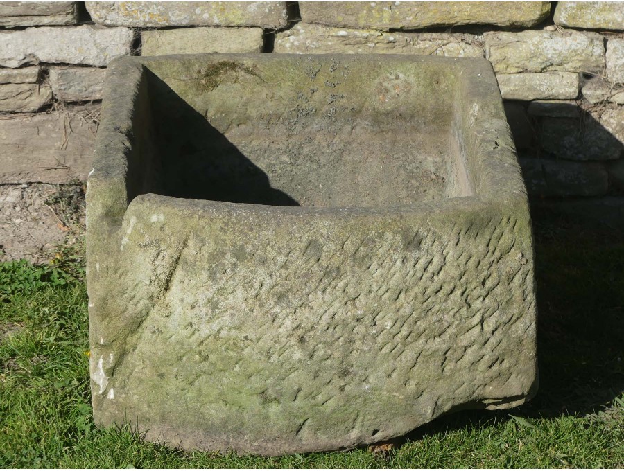 Antique Bow Fronted Trough