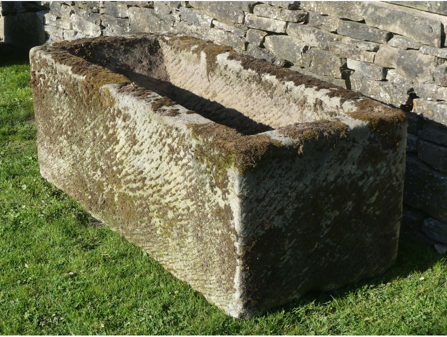Antique Stone Water Trough