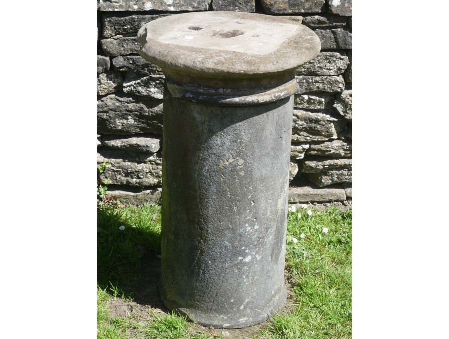 Salvaged Stone Column