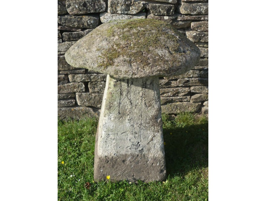 Antique Limestone Staddle Stone