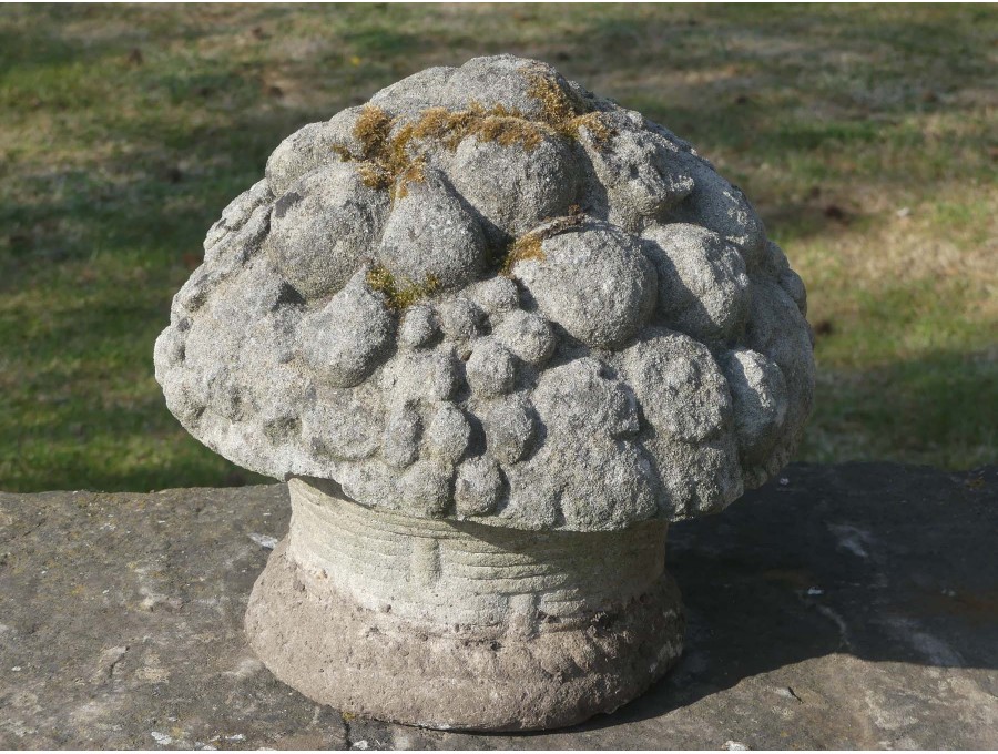 Weathered Fruit Basket Finial