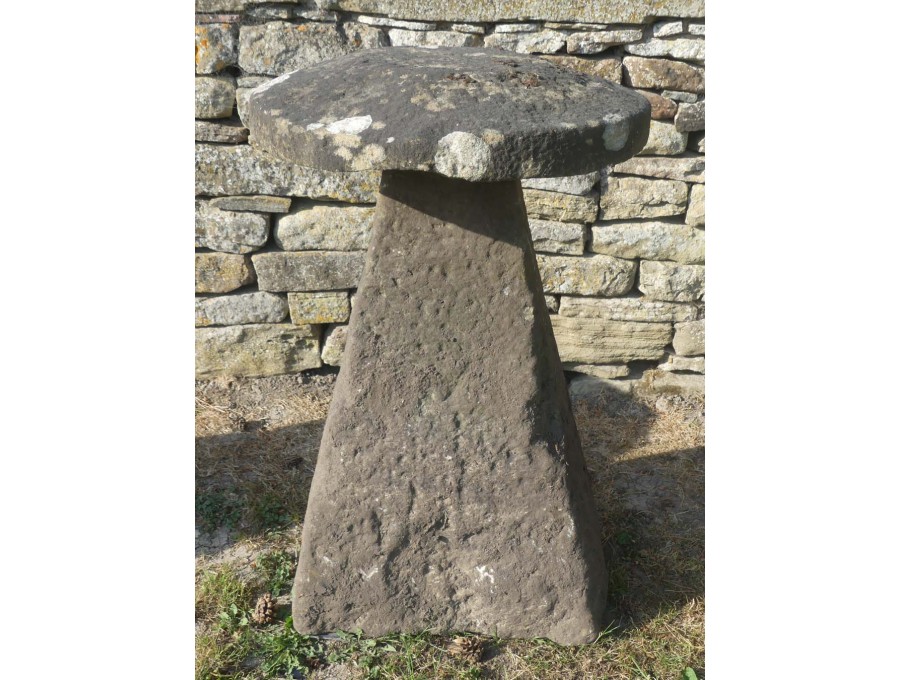 Antique Limestone Staddle Stone