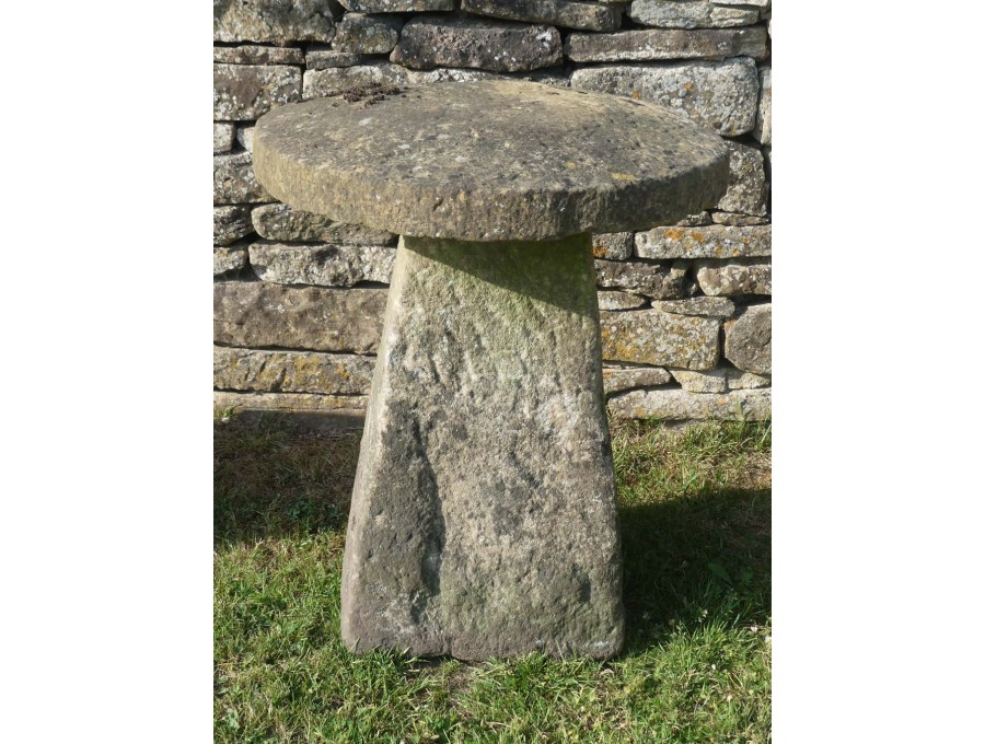 Antique Limestone Staddle Stone