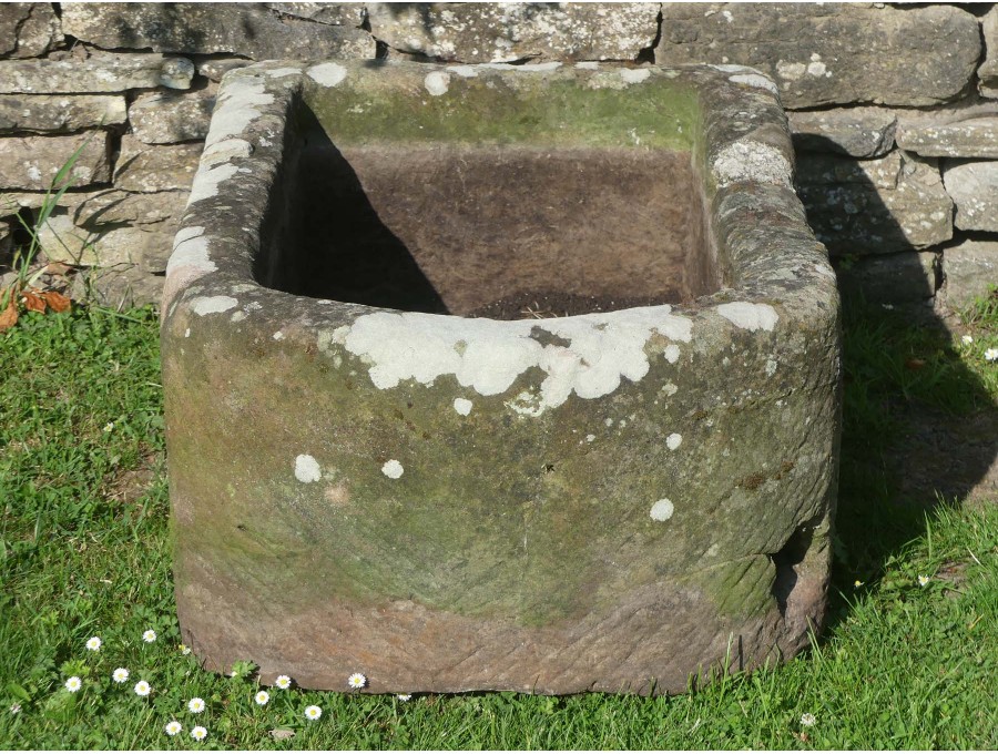 Antique Sandstone Garden Trough