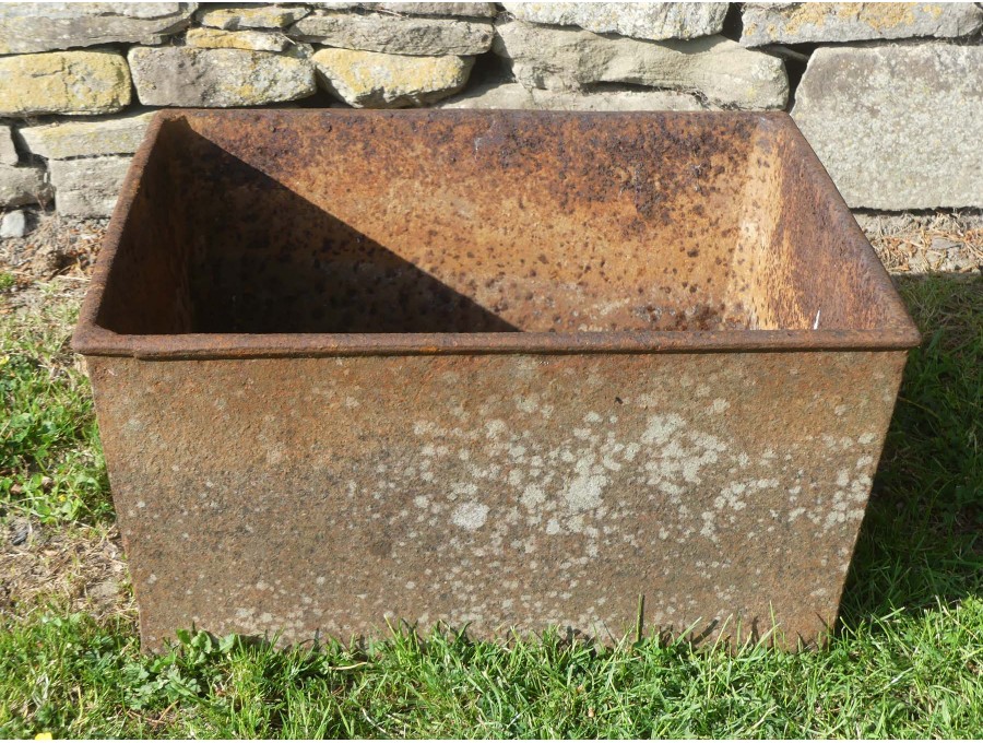 Antique Cast Iron Planter