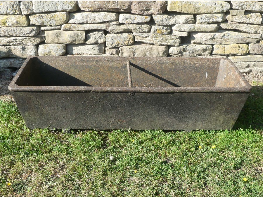 Antique Cast Iron Planter