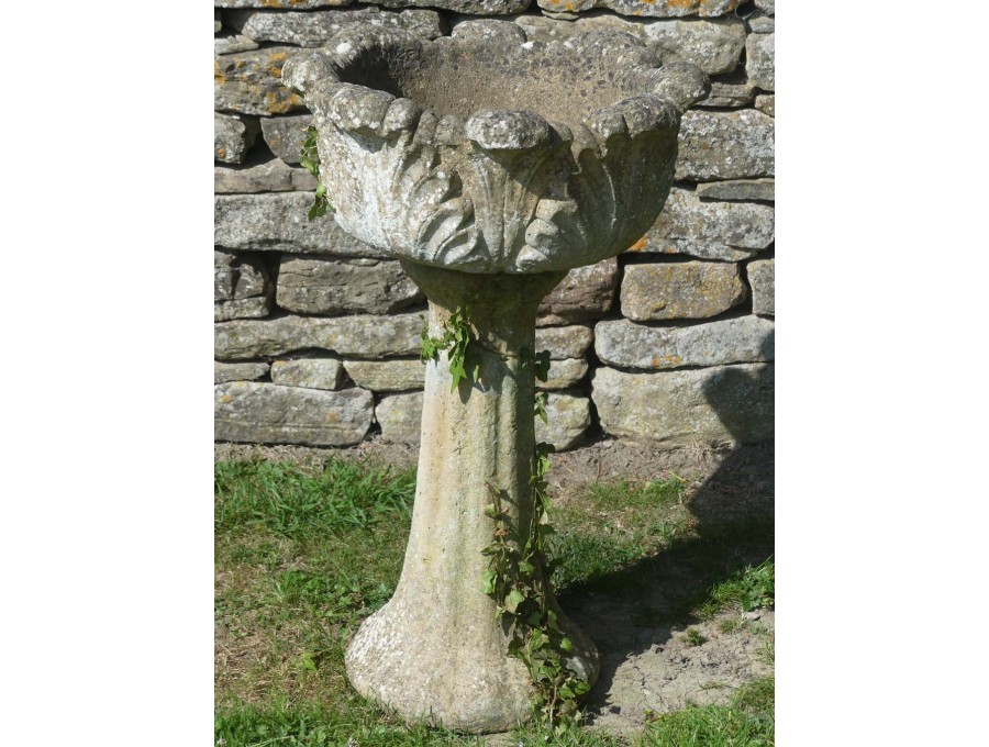 Weathered Tall Garden Planter
