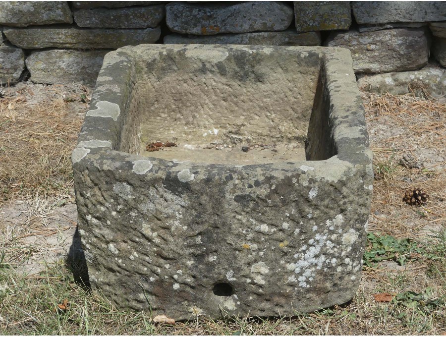 Bow-Fronted Stone Trough