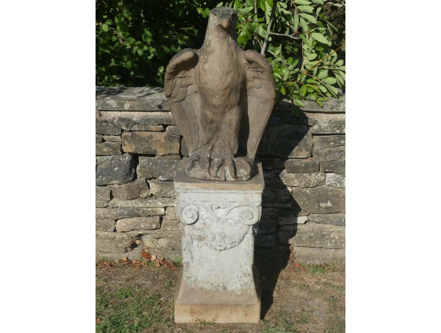 Antique Terracotta Eagle