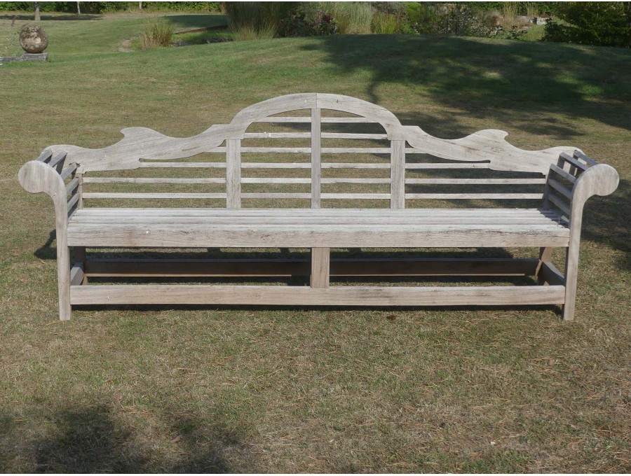 Weathered Lutyens Style Bench