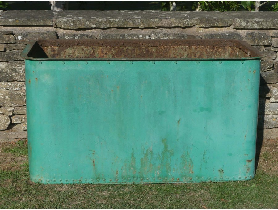 Large Vintage Iron Planter