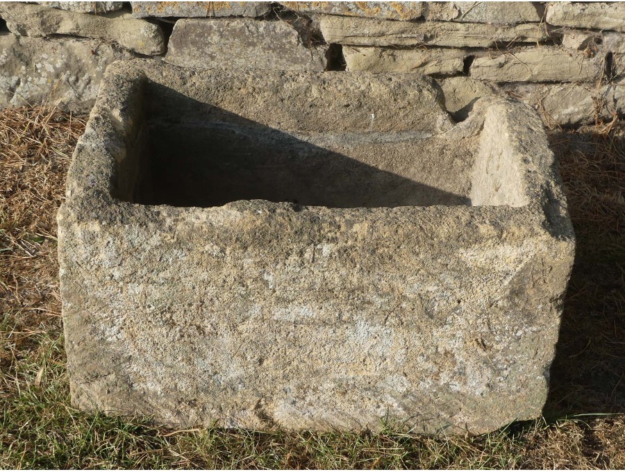 Antique Limestone Trough
