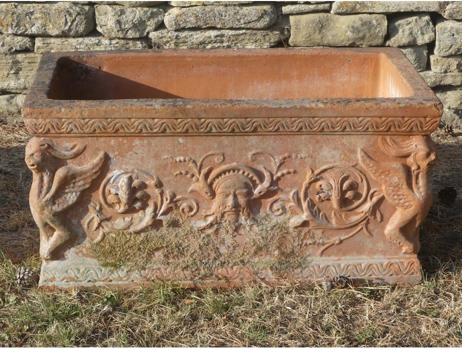 Weathered Italianate Terracotta Planter