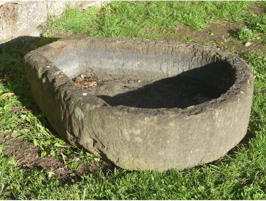 Antique 'Horseshoe' Stone Trough