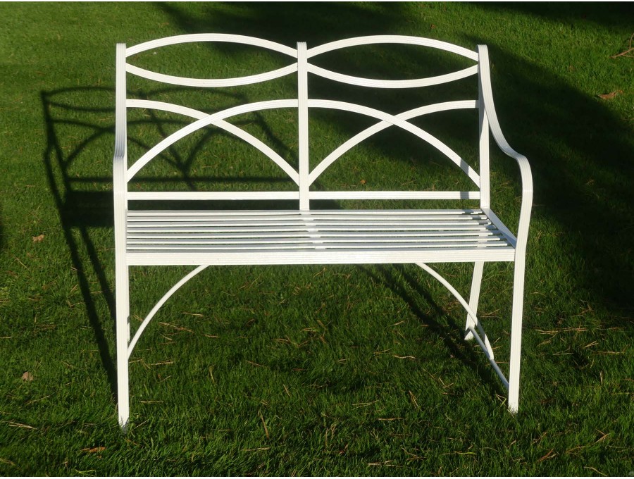 Wrought Iron 'Regency' Bench