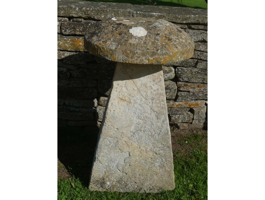 Antique Limestone Staddle Stone