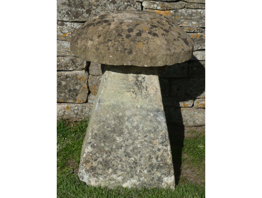 Antique Limestone Staddle Stone