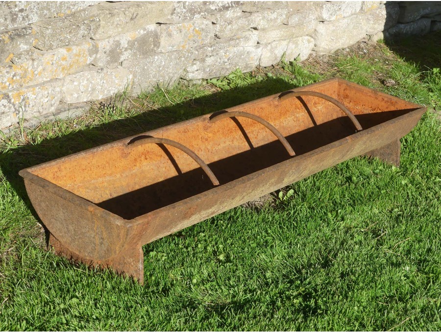 Antique Cast Iron Planter