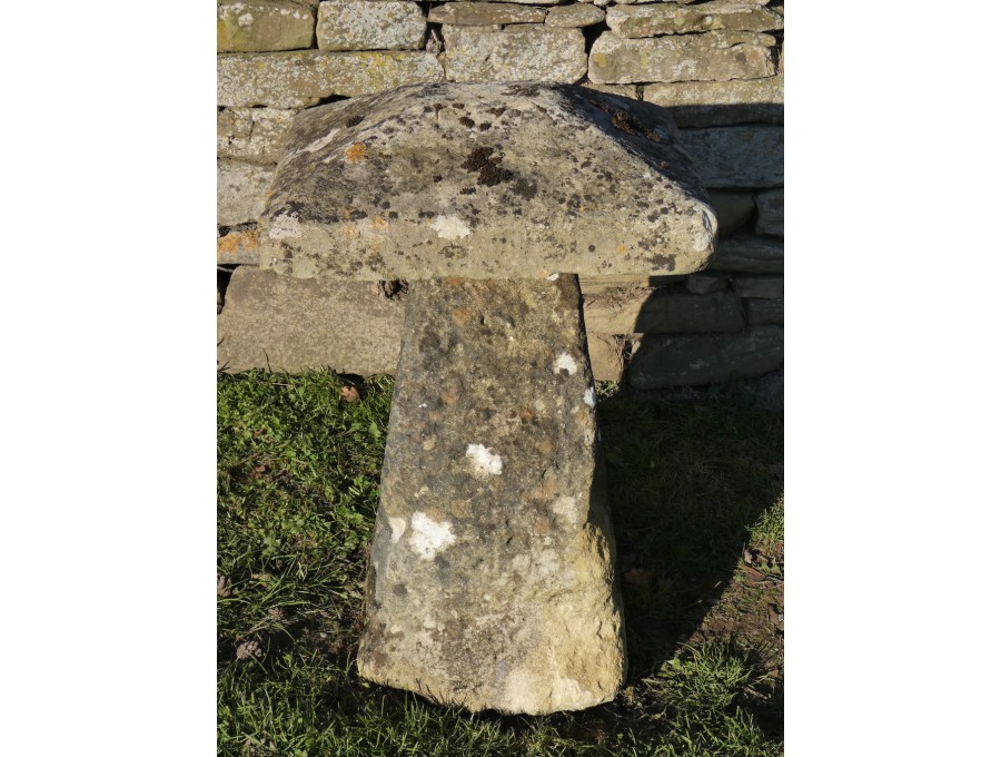 Antique Limestone Staddle Stone